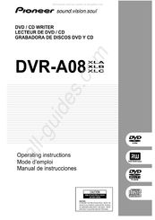 Pioneer DVR-A08XLB Mode D'emploi