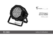 thomann STAIRVILLE LED Octagon XB 432 RGBW Notice D'utilisation