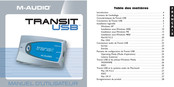 M-Audio TRANSIT USB Manuel D'utilisateur