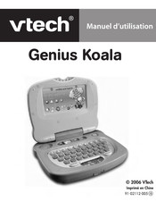 VTech Genius Koala Manuel D'utilisation
