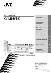JVC XV-M555BK Manual D'instructions
