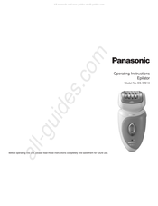 Panasonic ES-WD10 Mode D'emploi