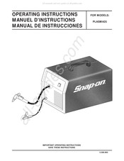 Snap-On PLASMA25 Manuel D'instructions