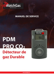 WatchGas PDM PRO CO2 Manuel De Service