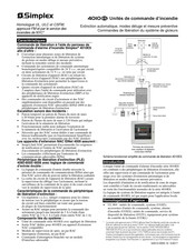 Simplex 4010ES Mode D'emploi