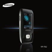 Samsung YP-T9JBQB/XAC Mode D'emploi