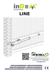 InDeM automation LINE 300 Guide Pour L'installateur