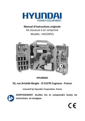 Hyundai HAC50PCS Manuel D'instructions