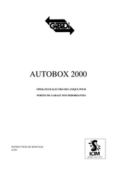 Gibidi AUTOBOX 2000 Instructions De Montage