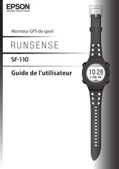 Epson RUNSENSE SF-110 Guide De L'utilisateur