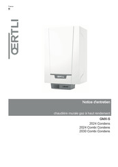 OERTLI HP129 GMX-S 2024 COMB.COND Notice D'entretien