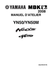 Yamaha YN50 2008 Manuel D'atelier