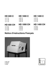 Kärcher HD 1400 CH Notice D'instructions