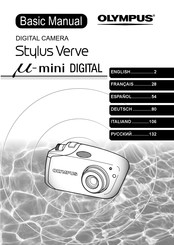 Olympus Stylus Verve Mju-mini Digital Mode D'emploi