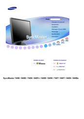 Samsung SyncMaster 540N Manuel