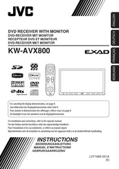 JVC KW-AVX800 Manuel D'instructions