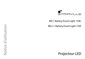 Stairville BEL1 Battery Event Light 15W Notice D'utilisation