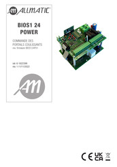 Allmatic BIOS1 24 POWER Mode D'emploi