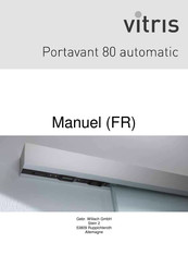 Vitris Portavant 80 automatic Manuel