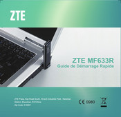 ZTE MF633R Guide De Démarrage Rapide