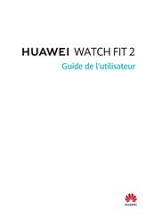 Huawei WATCH FIT 2 Guide De L'utilisateur