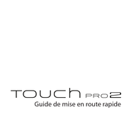 HTC TOUCH PRO 2 Guide De Mise En Route Rapide