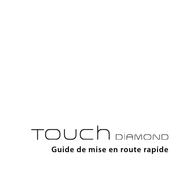 Htc TOUCH DIAMOND Guide De Mise En Route Rapide