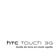 HTC TOUCH 3G Guide De Mise En Route Rapide