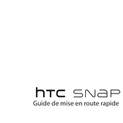 HTC SNAP Guide De Mise En Route Rapide