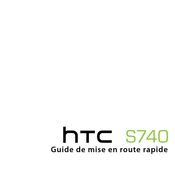 HTC S740 Guide De Mise En Route Rapide