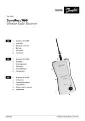 Danfoss SonoRead 868 Mode D'emploi
