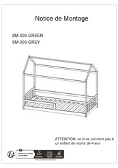 BUT SM-003-GREY Notice De Montage