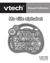 VTech Ma ville alphabet Manuel D'utilisation
