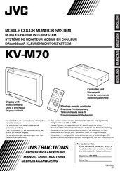 JVC KV-M70 Manuel D'instructions