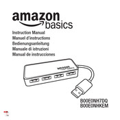 AmazonBasics B00E0NHKEM Manuel D'instructions