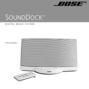 Bose SOUNDDOCK Notice D'utilisation