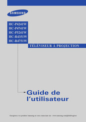 Samsung HC-P4741W Guide De L'utilisateur