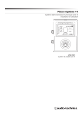 Audio-Technica SYSTEM 10 ATW-150 Instructions D'utilisation