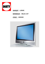 Loewe Xelos A 32 Mode D'emploi