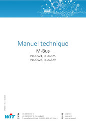WiT PLUG525 Manuel Technique
