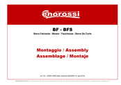 enorossi BF 180 Guide D'assemblage