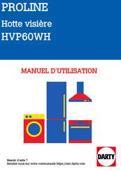 Proline HVP60WH Manuel D'utilisation