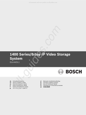 Bosch 1400 Série Guide D'installation Rapide