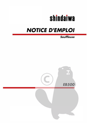 Shindaiwa EB500 Notice D'emploi