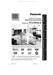 Panasonic PV-27DF62-K Manuel D'utilisation