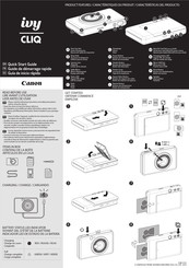 Canon ivy CLIQ Guide De Démarrage Rapide