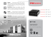 PR electronics 5714 Mode D'emploi