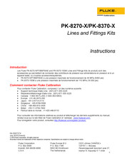 Fluke Calibration PK-8370-X Instructions