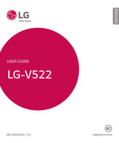 LG V522 Mode D'emploi