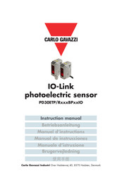 CARLO GAVAZZI IO-Link PD30ETP/R Serie Manuel D'instructions